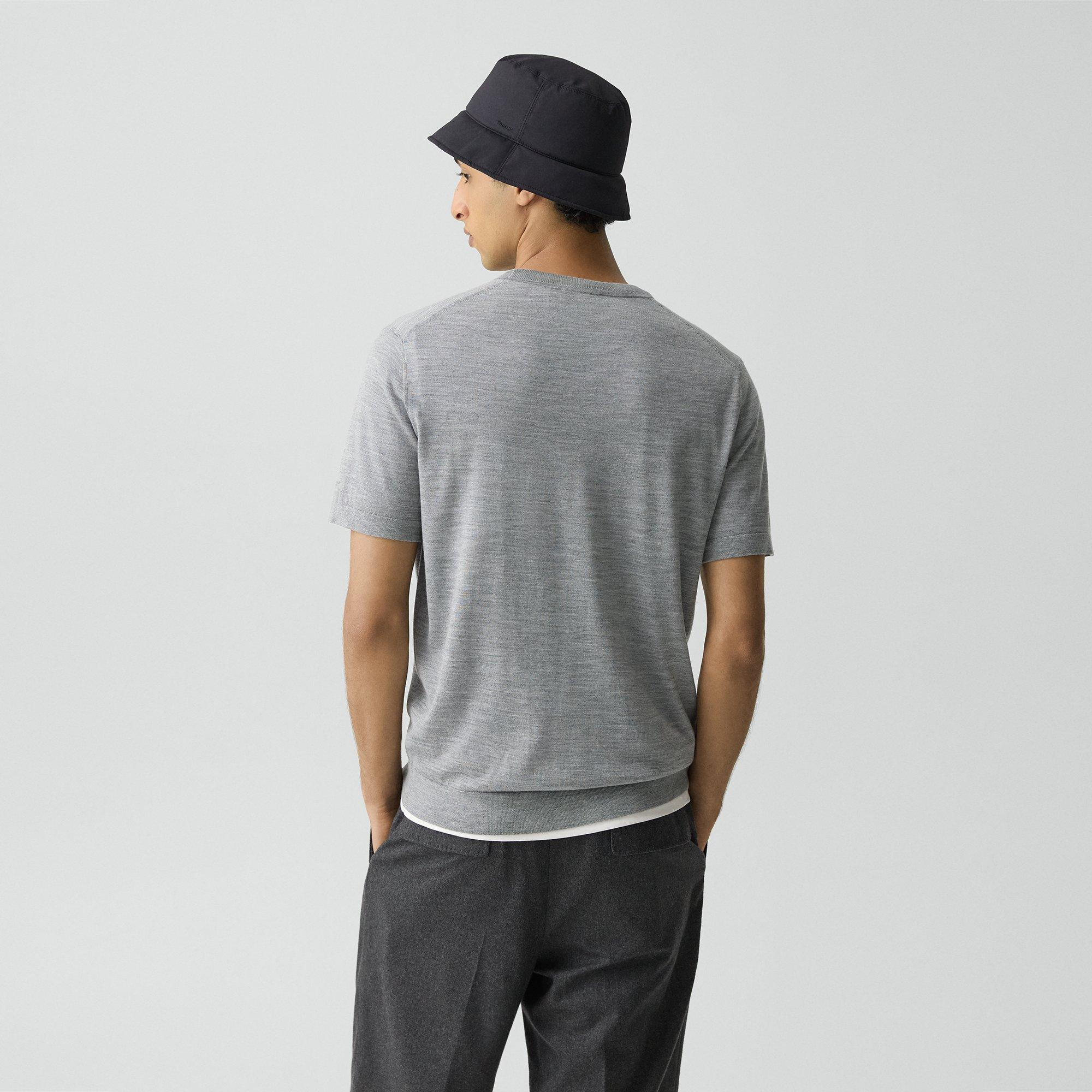Soris Tee in Regal Wool - 4
