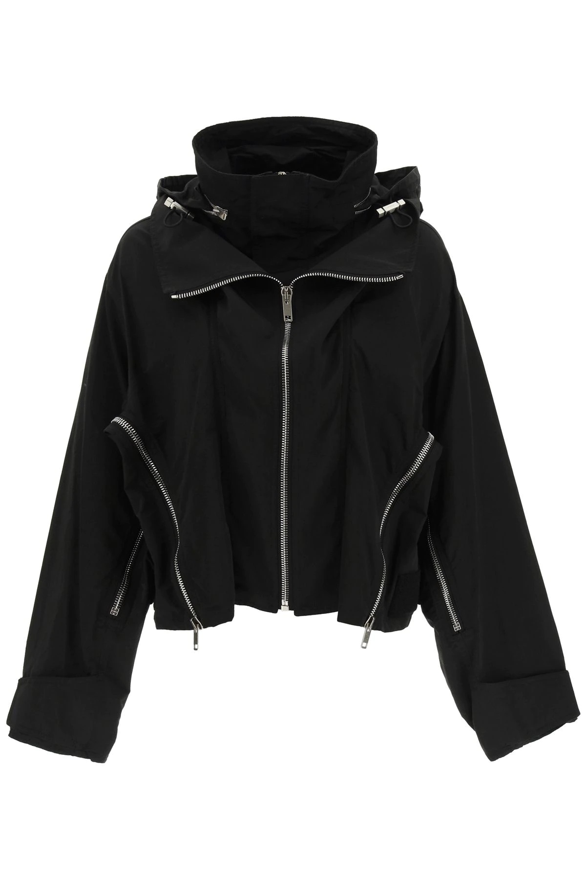 HOODED RAIN JACKET - 1