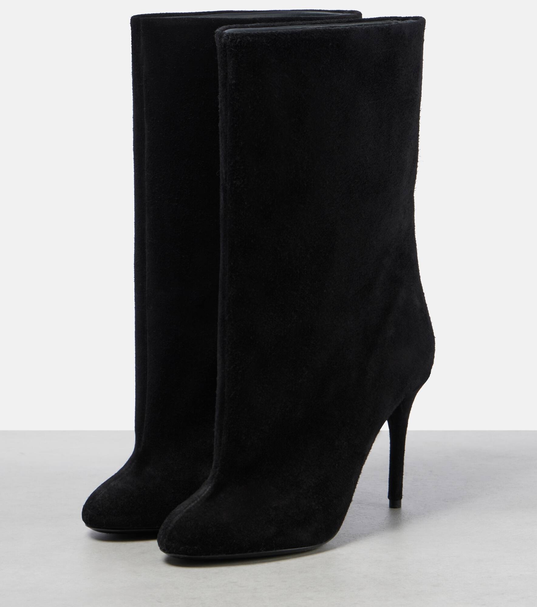 Suede ankle boots - 4