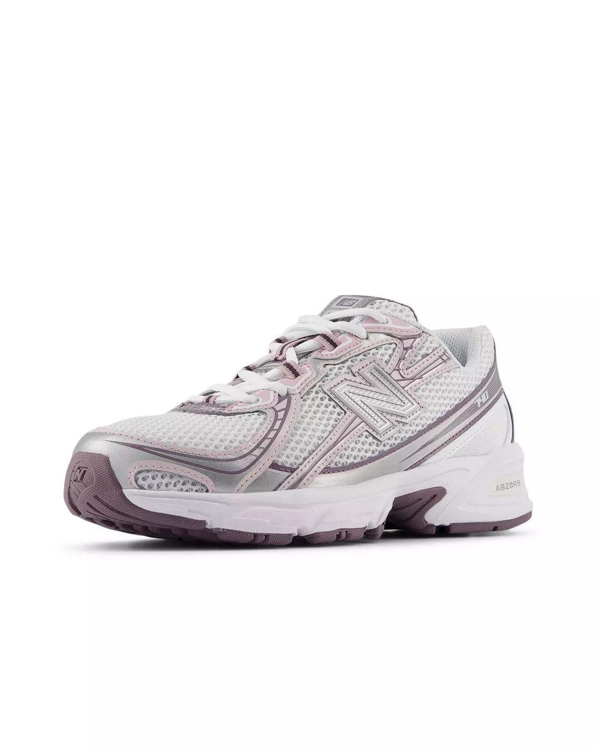 740 "White/Pink/Silver" Unisex Shoe - 9