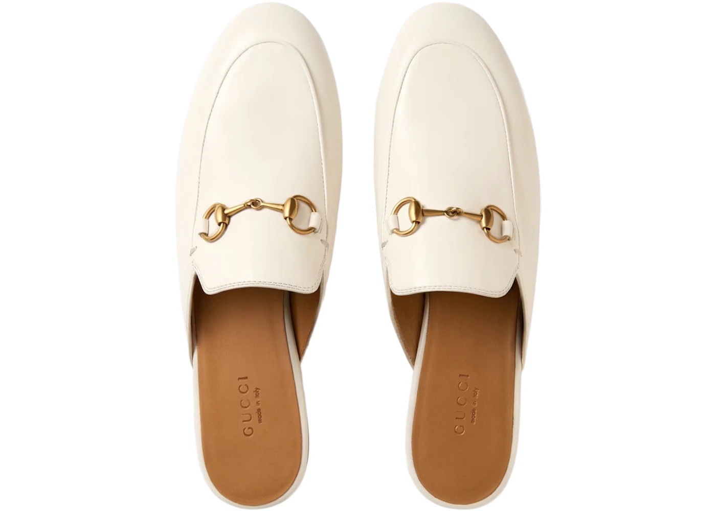 Gucci Princetown Slipper White Leather - 3