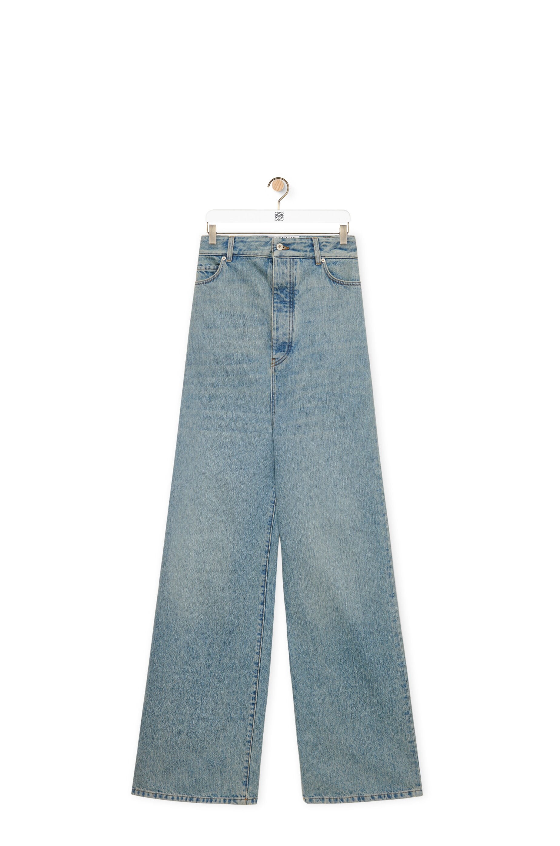 【関税&送料込】Loewe Loewe Denim High-Waisted Jeans blue-denim-jeans-loewe-jeans-