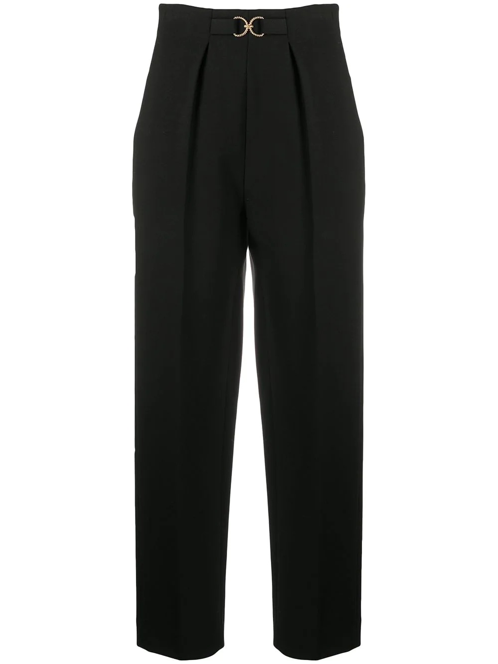 high waisted tailored trousers  - 1