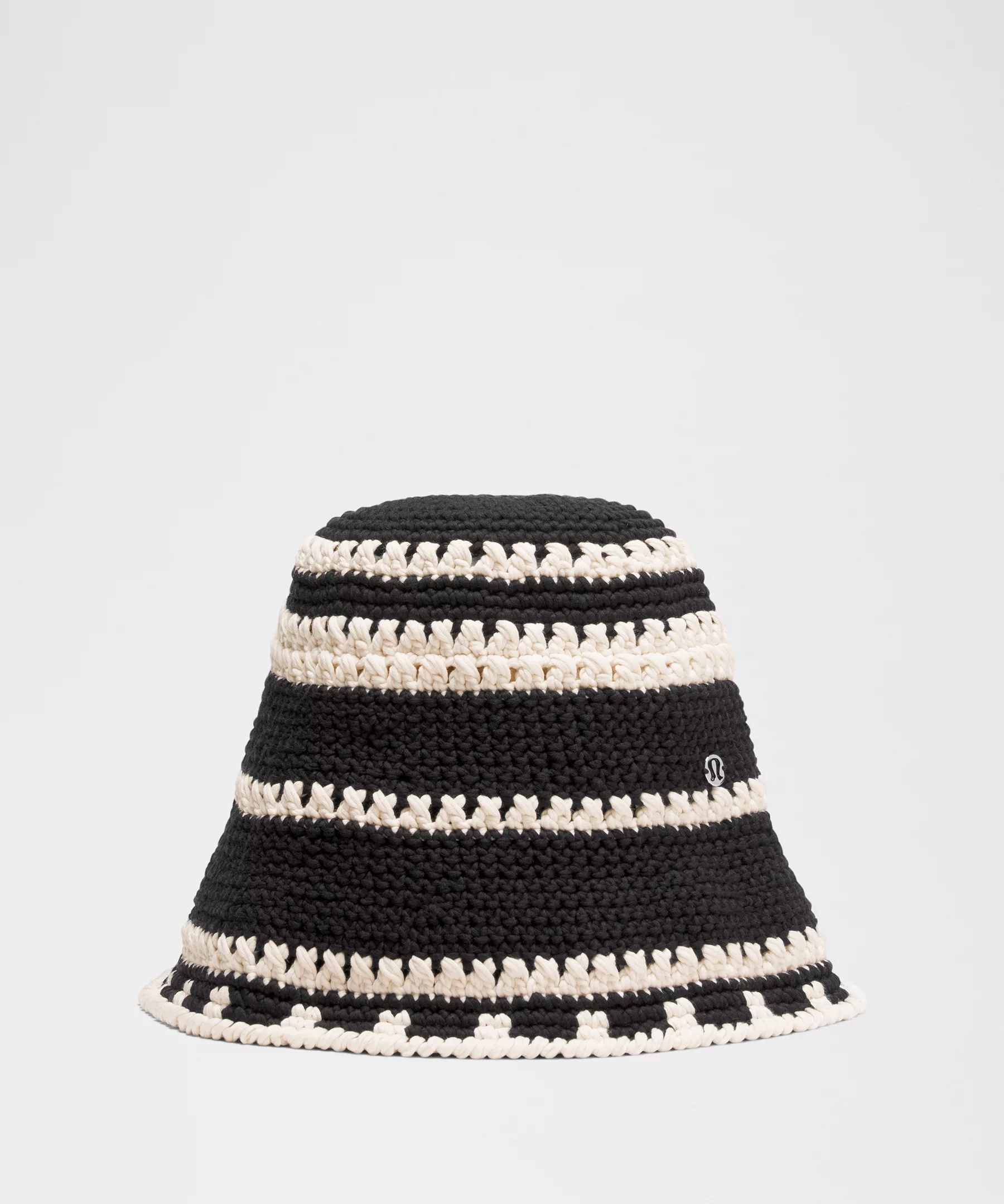 Cotton Crochet Bucket Hat - 1