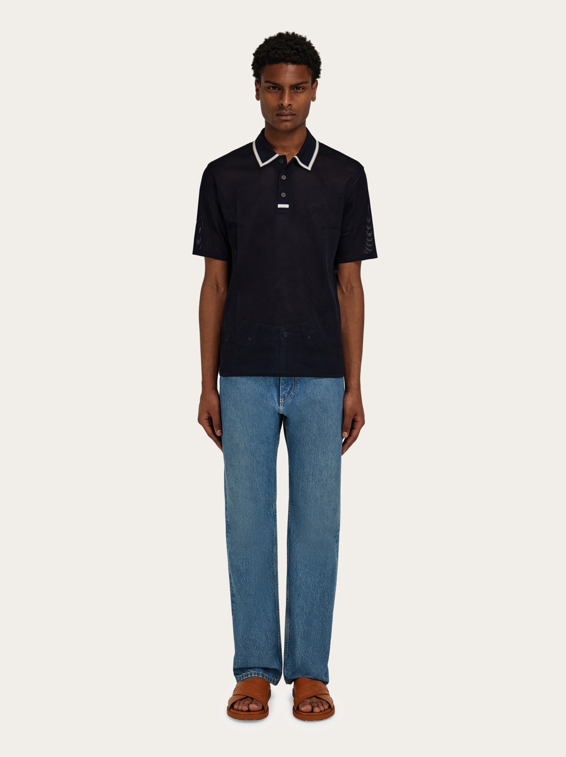 Short sleeved polo shirt - 5
