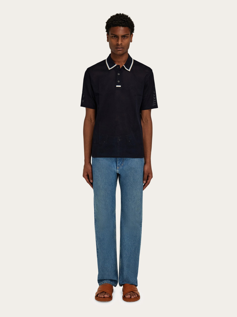 Short sleeved polo shirt 5