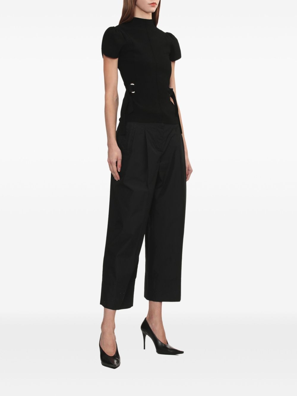 belted trousers - 2