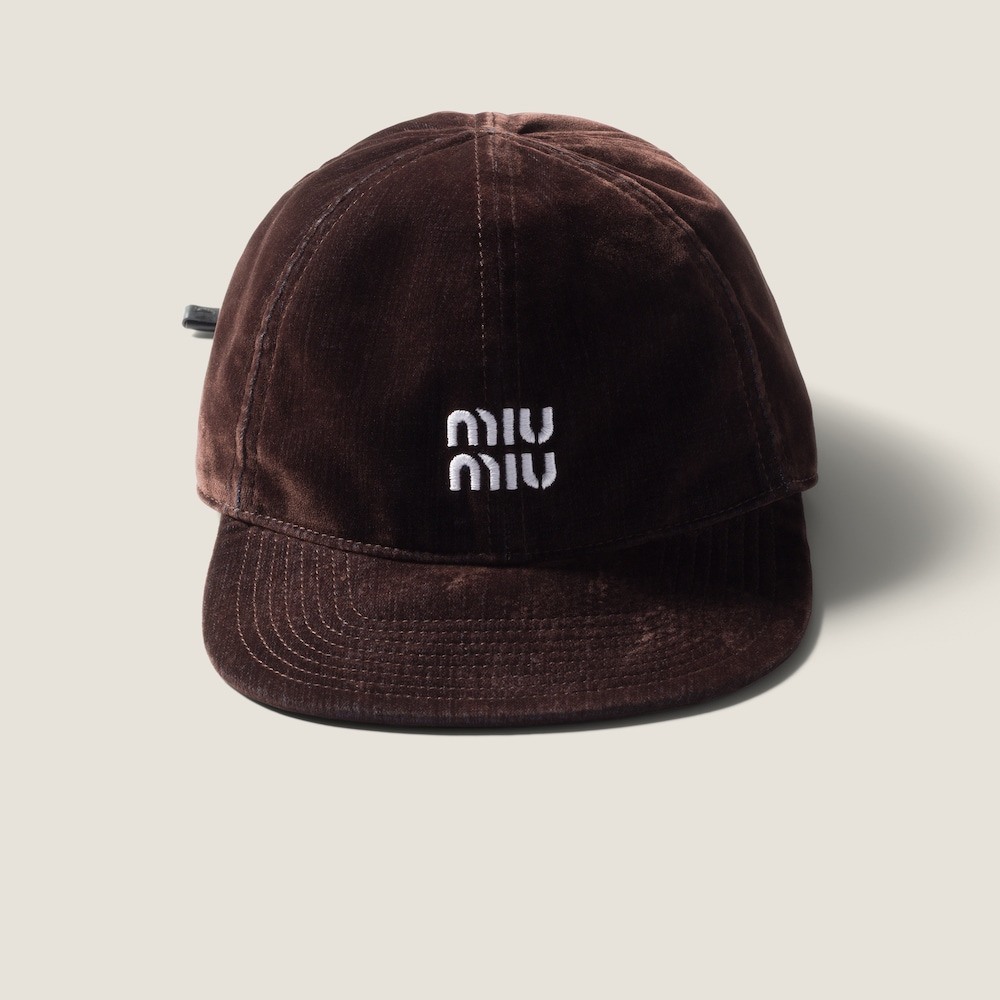 Velvet baseball cap - 2