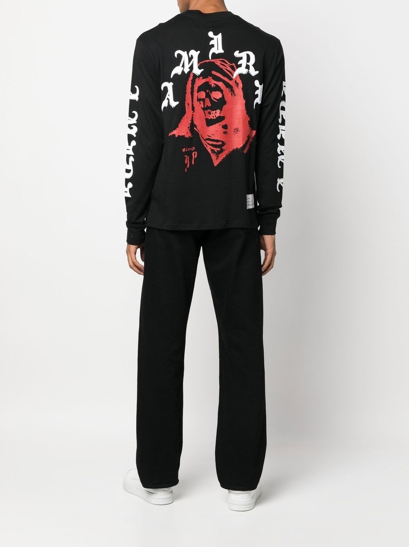 AMIRI logo-print graphic T-shirt outlook