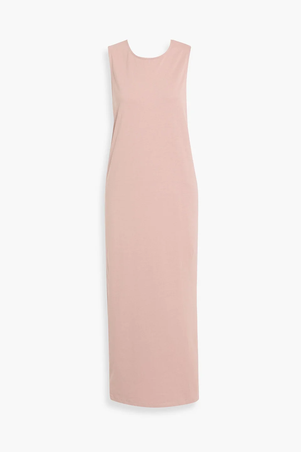 Rayna knotted Pima cotton-jersey midi dress - 1