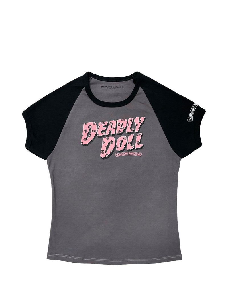 Deadly Doll cropped t-shirt 1