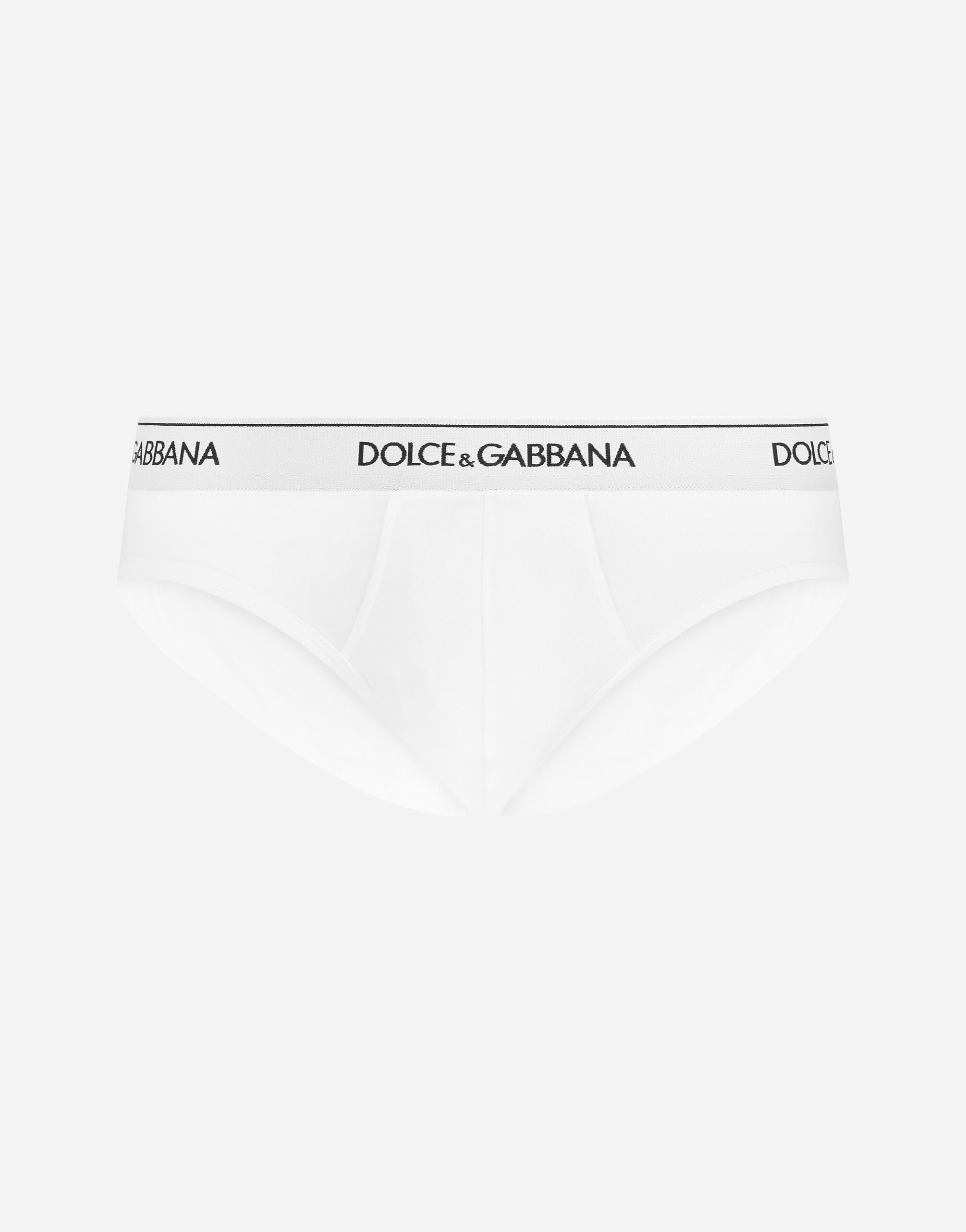 Stretch cotton mid-rise briefs two pack - 2