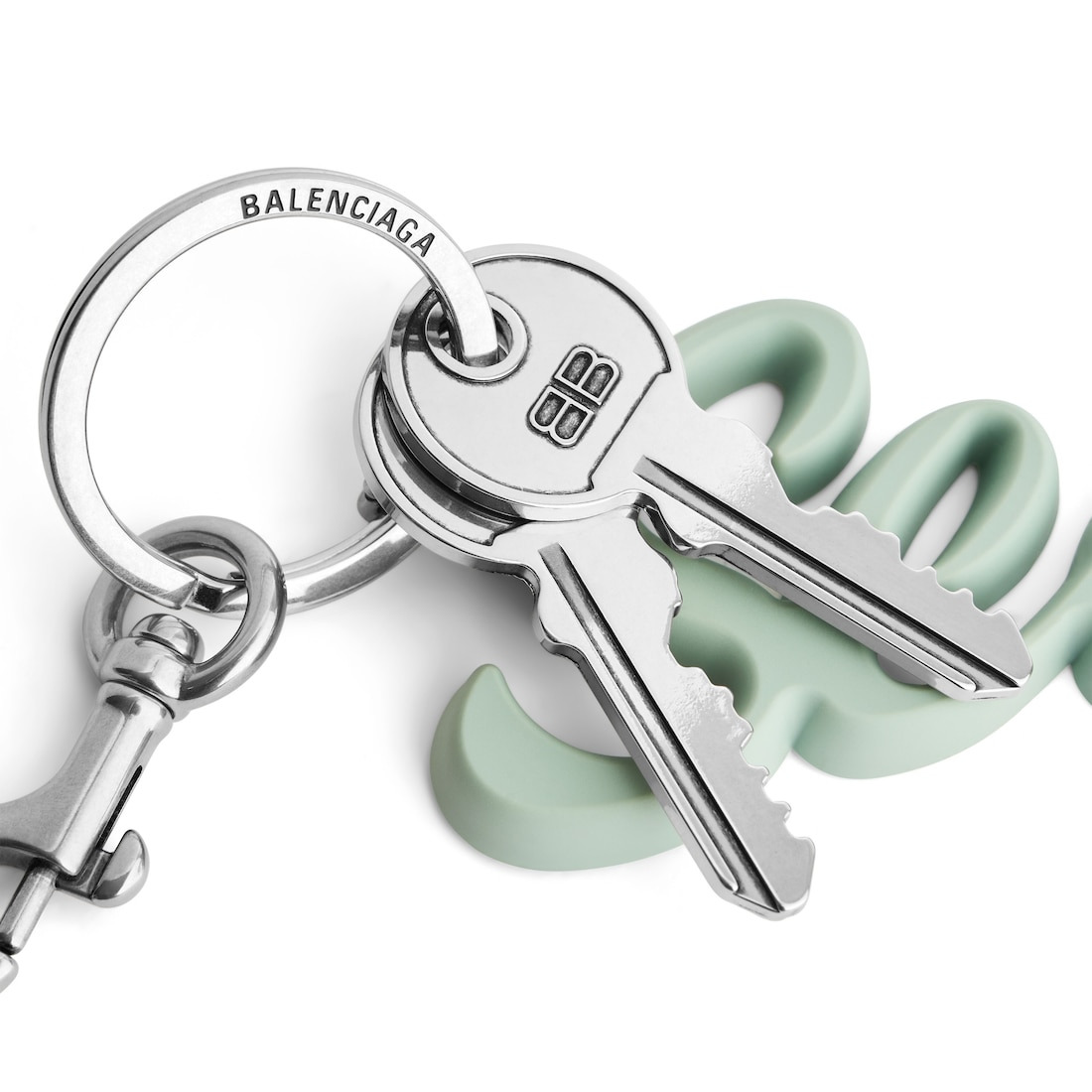 Charm/keychain Seoul in Mineral Green - 4
