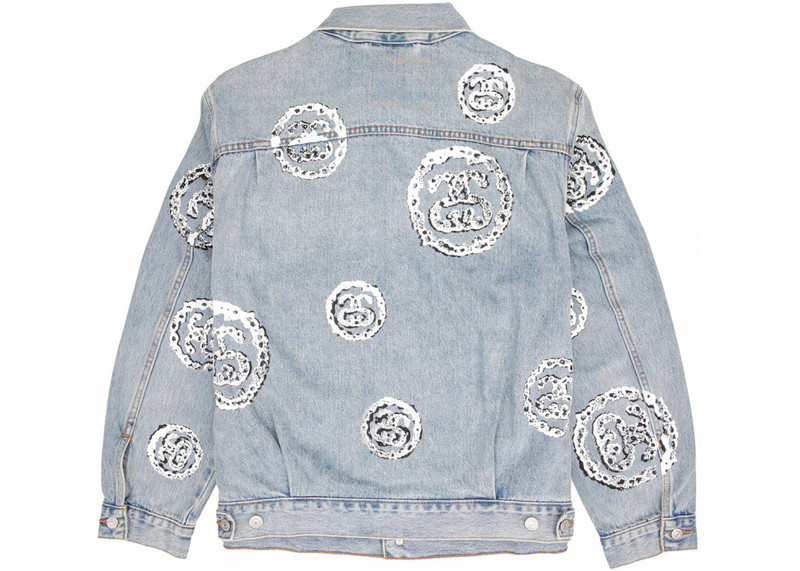 Stüssy Stussy x Denim Tears Type 2 Jacket Indigo outlook