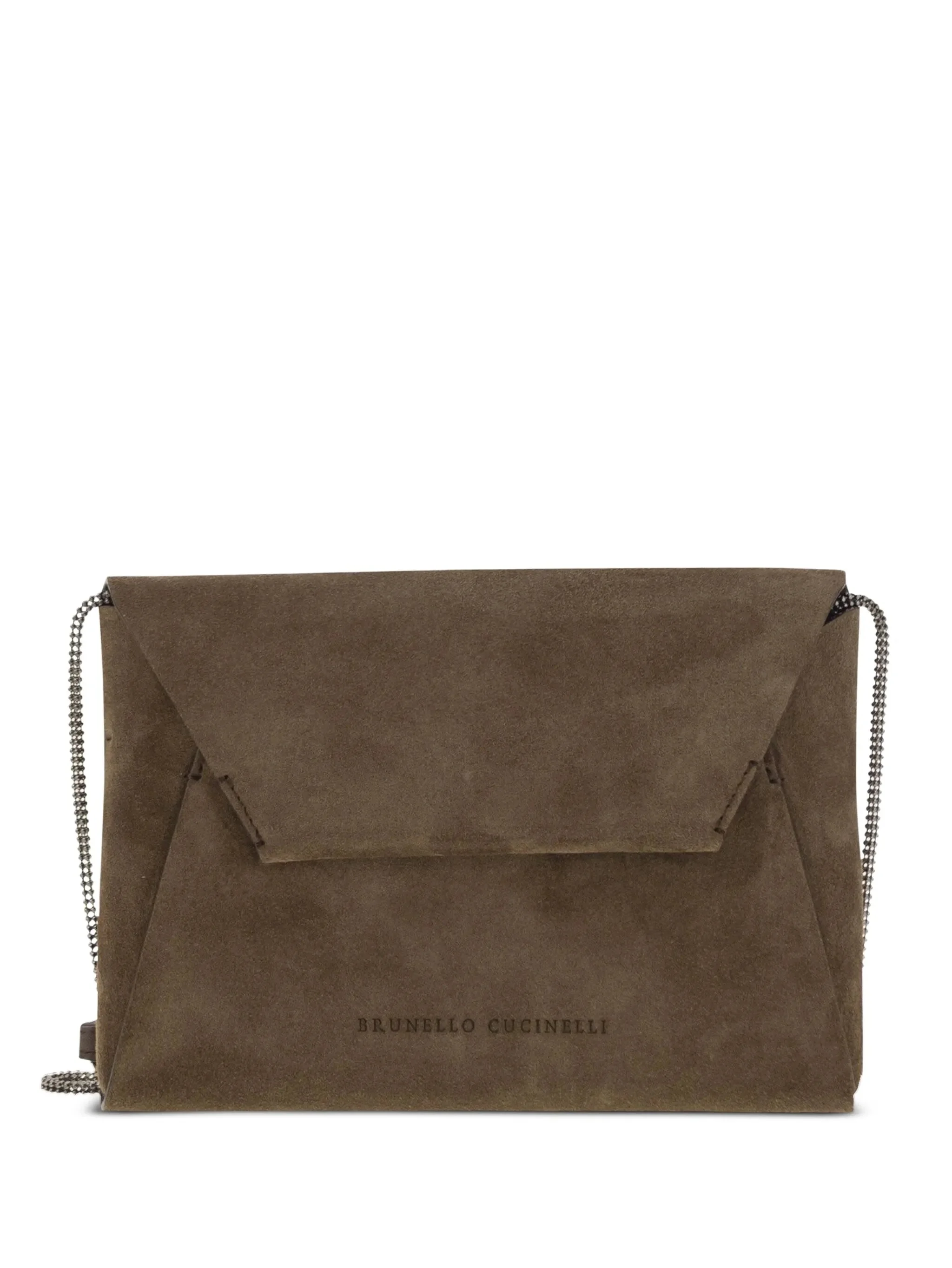 Brunello Cucinelli BC Duo Suede Clutch Bag - 1