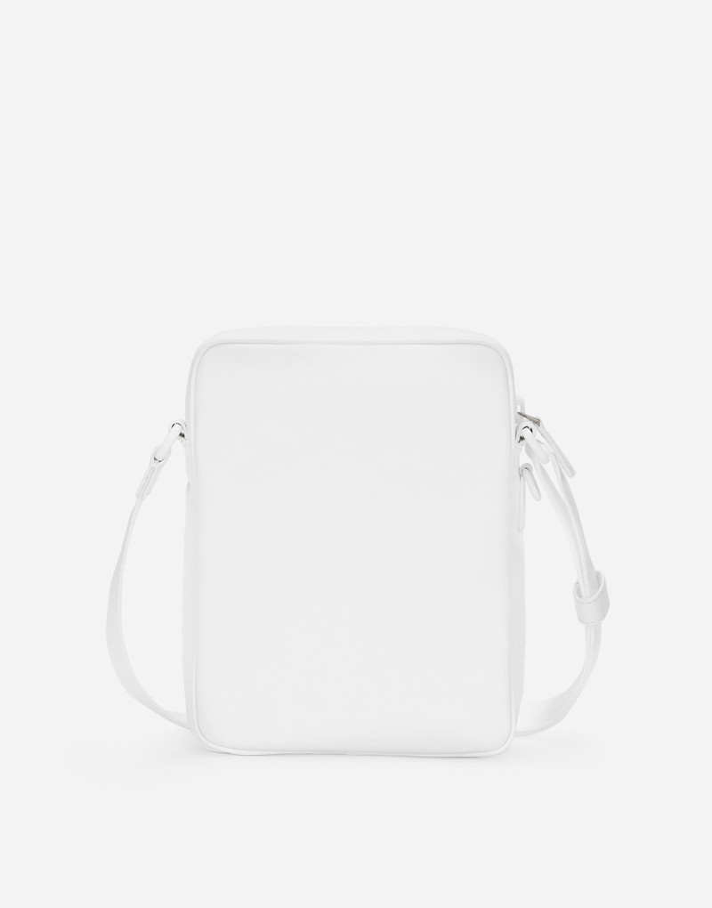 Faux leather crossbody bag BLANCO DOLCE&GABBANA 3