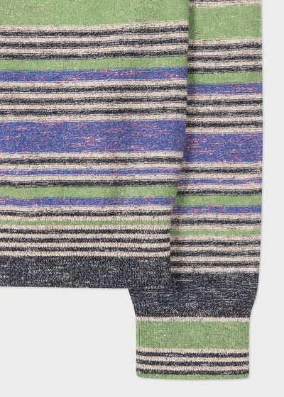Paul Smith Multi-Stripe Cotton-Linen Sweater outlook