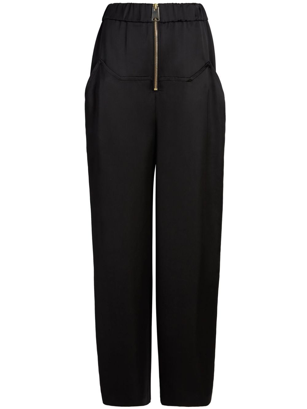 The Felton panelled straight-leg trousers - 1