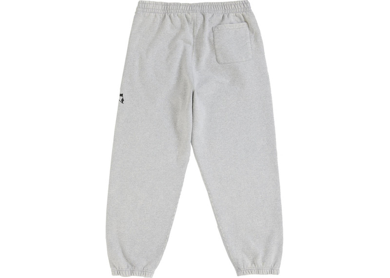 Supreme Supreme Washed Old English Sweatpant Heather Grey outlook