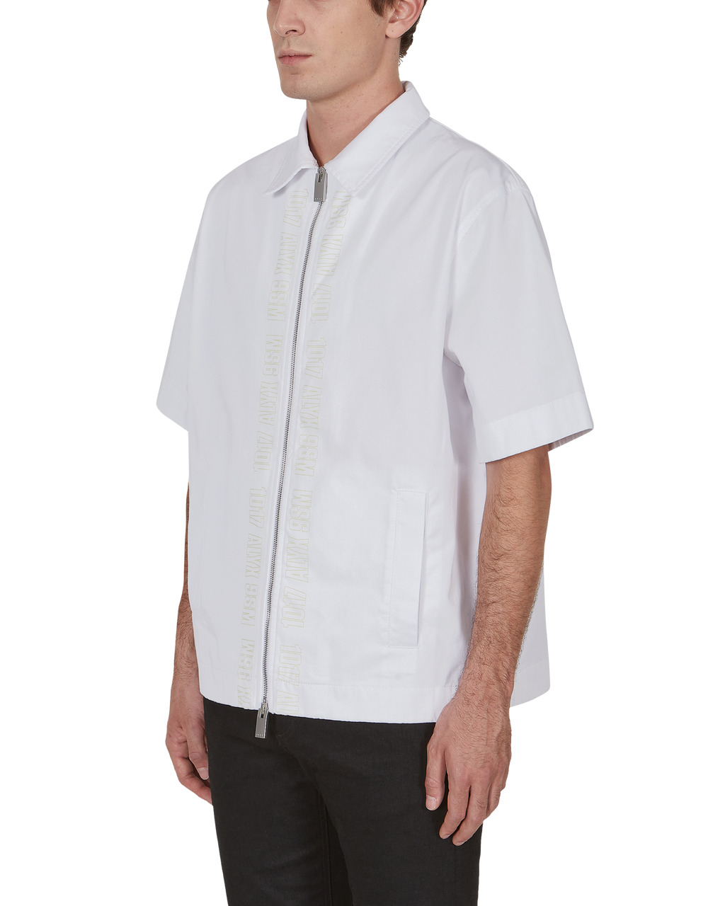 GRAPHIC S/S ZIP SHIRT - 3
