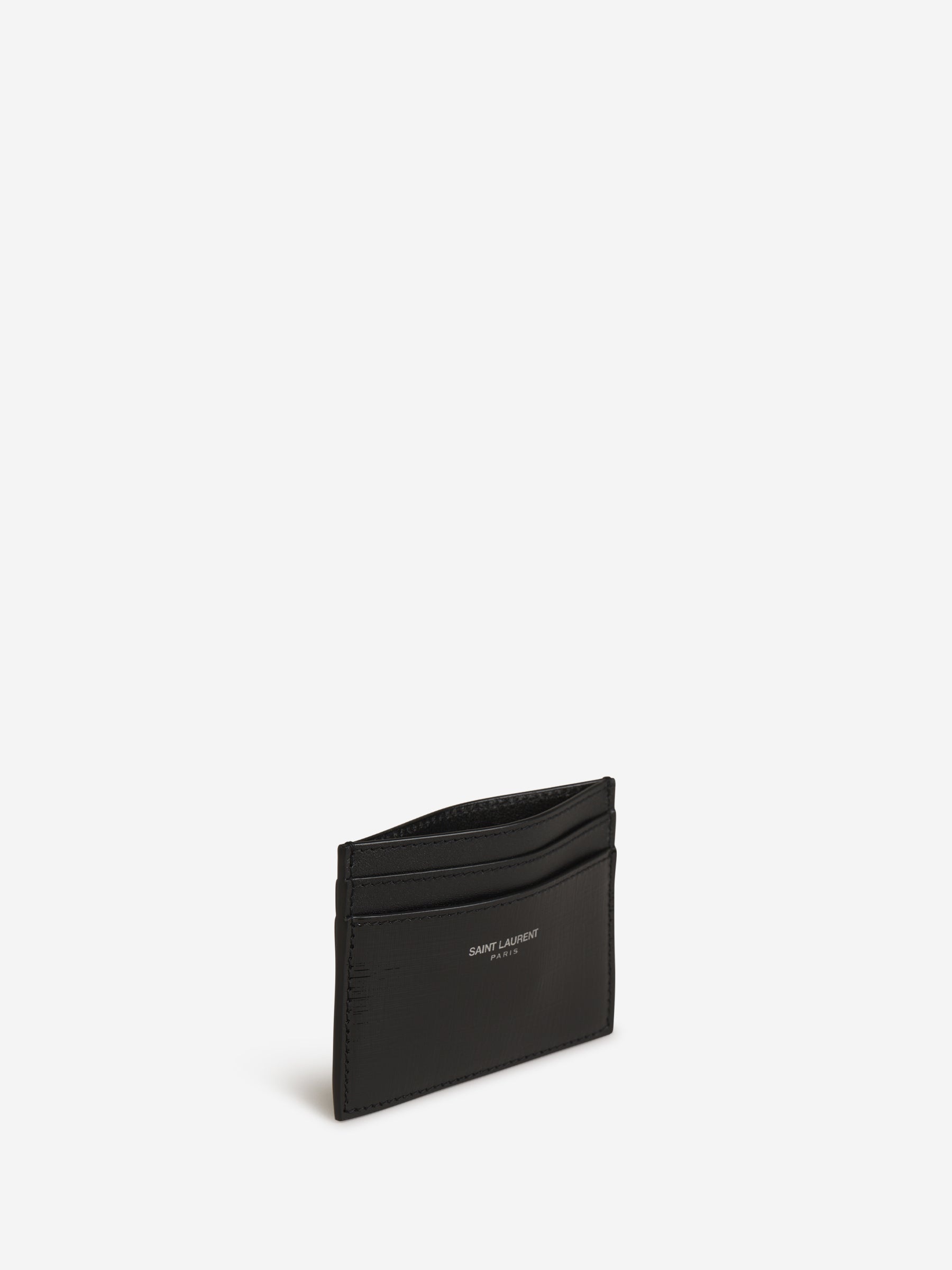 LOGO LEATHER CARD HOLDER - 2