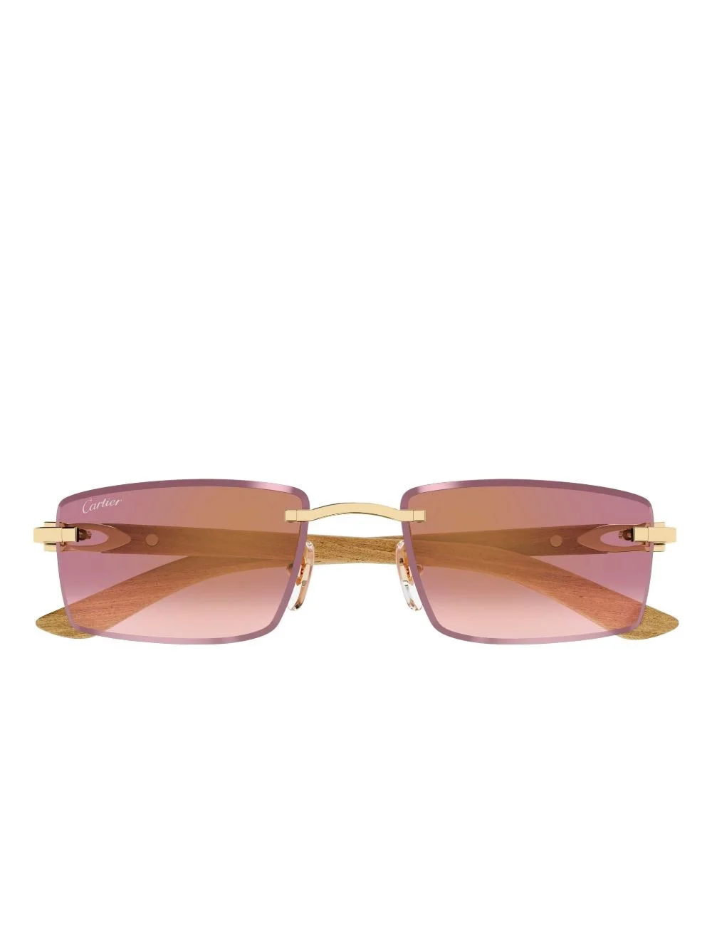 rectangle-frame sunglasses - 1