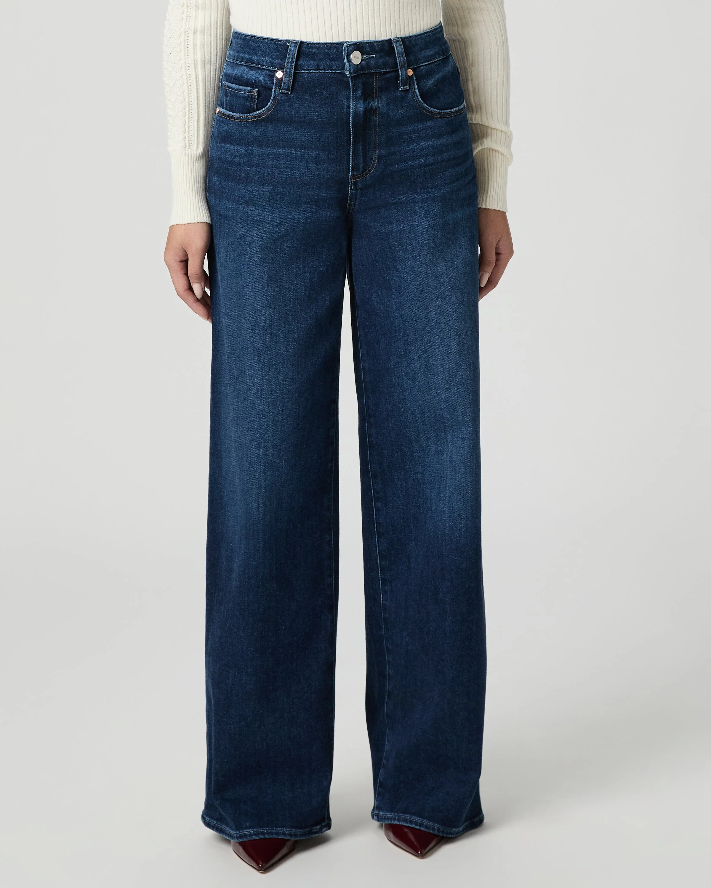Tatum Petite 30" Wide Leg Jean - 1