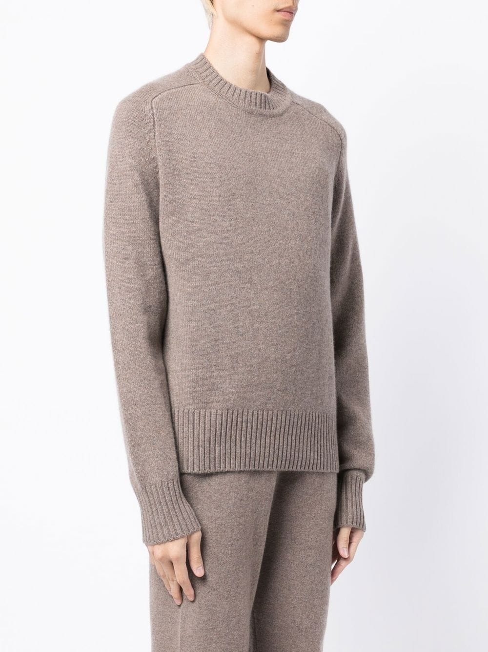 crew-neck cashmere jumper - 3