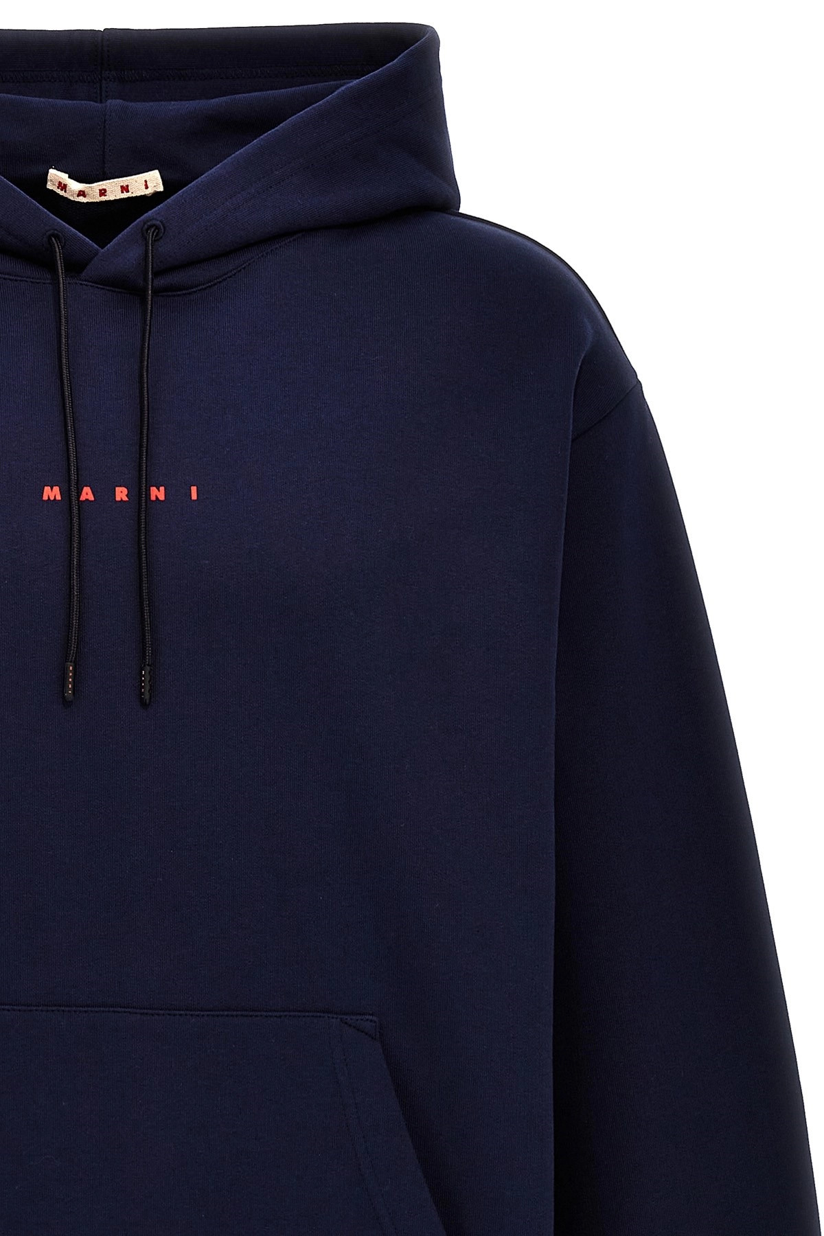 Logo print hoodie - 4