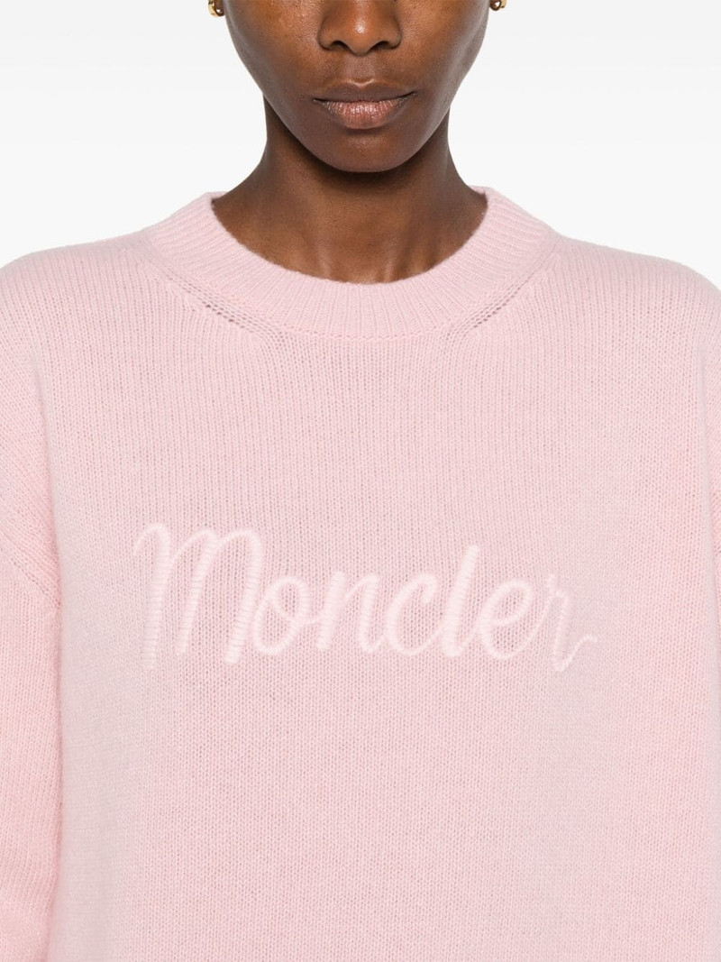 logo-embroidered jumper 5