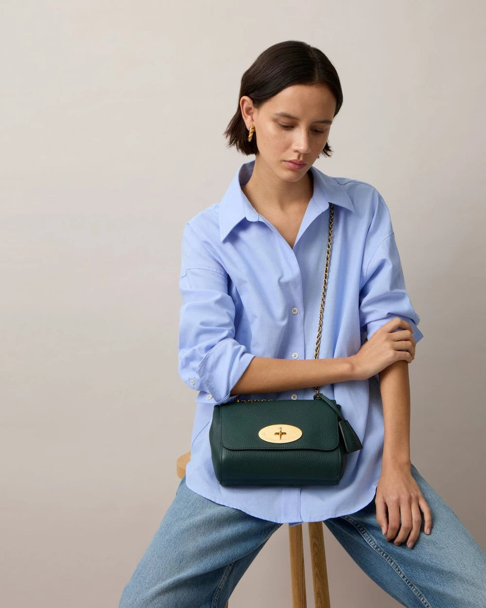 Lily Heavy Grain (Mulberry Green) - 3