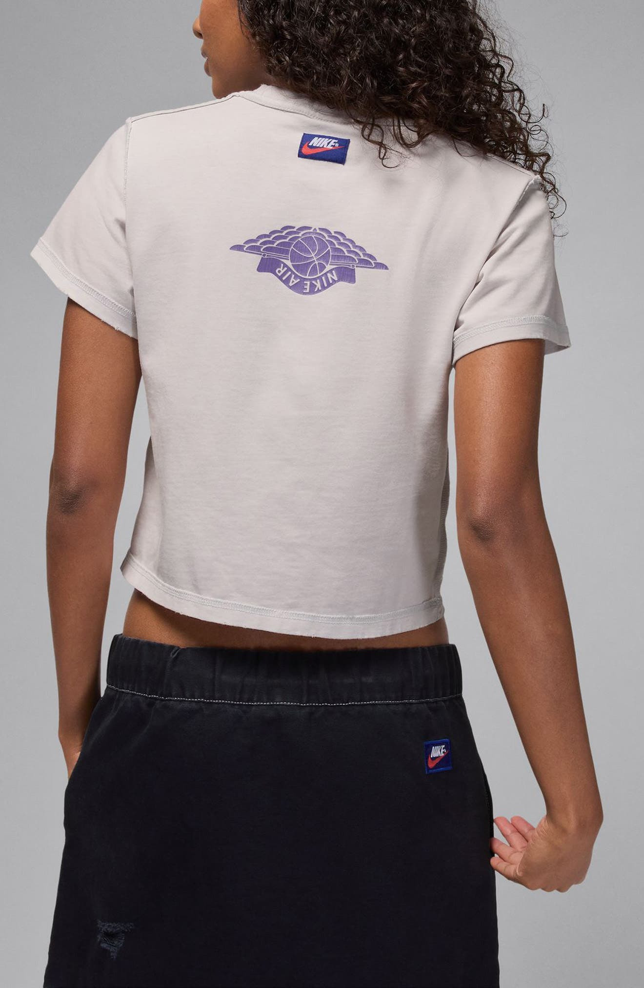 Jordan Flight Rare Air Cotton Graphic T-Shirt in Neutral Grey at Nordstrom - 2