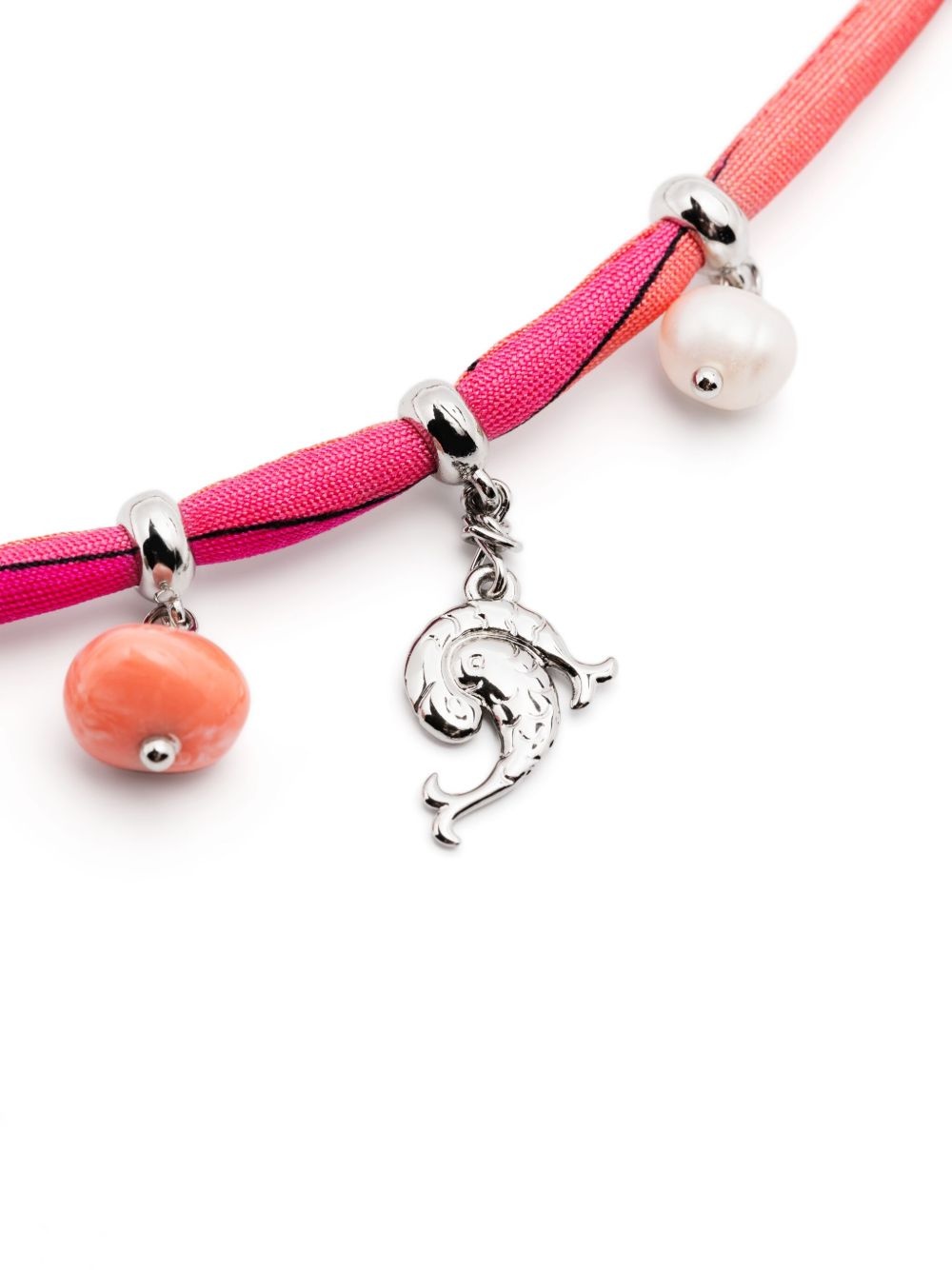 charms-embellished necklace - 3