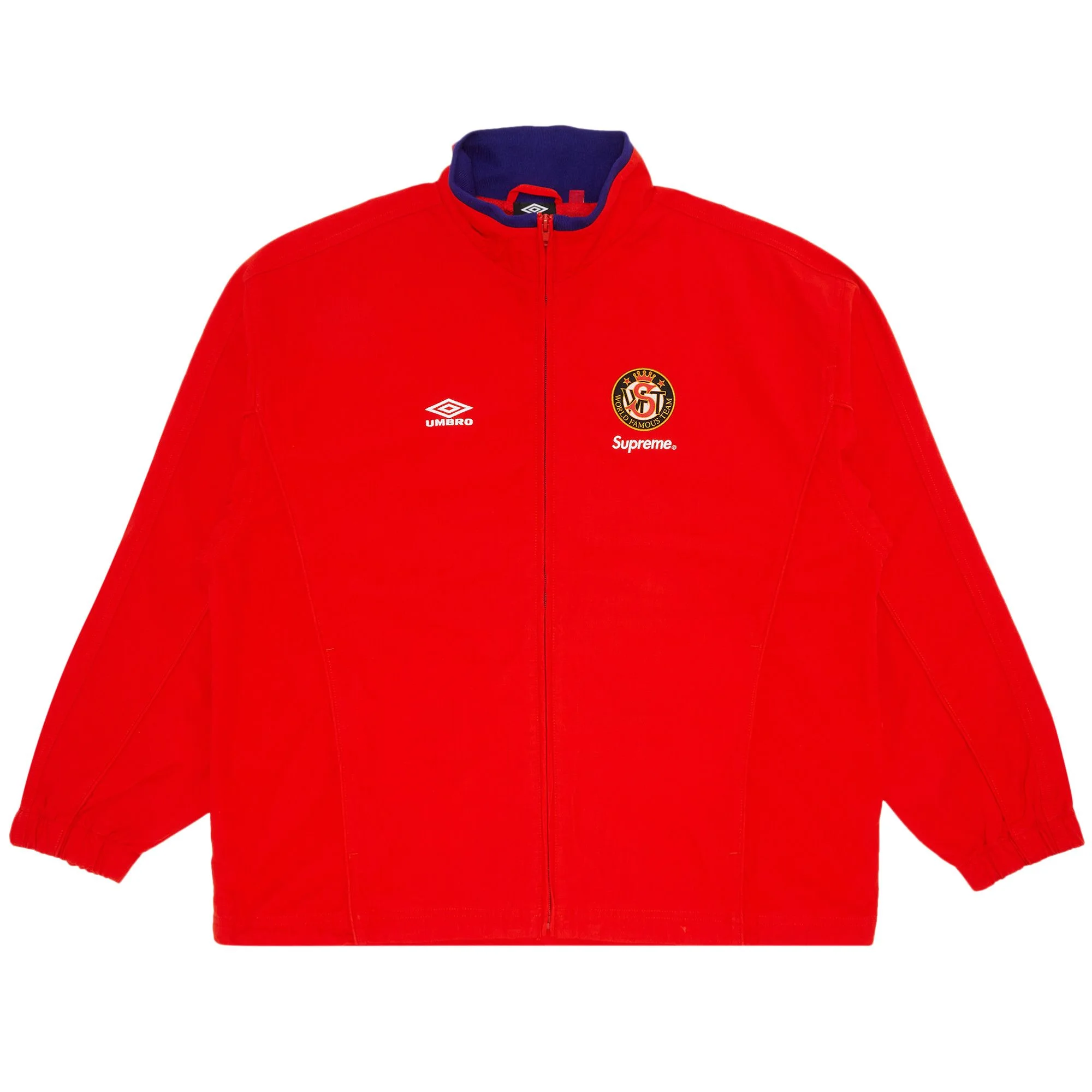 Supreme x Umbro Cotton Ripstop Track Jacket 'Red' - 1