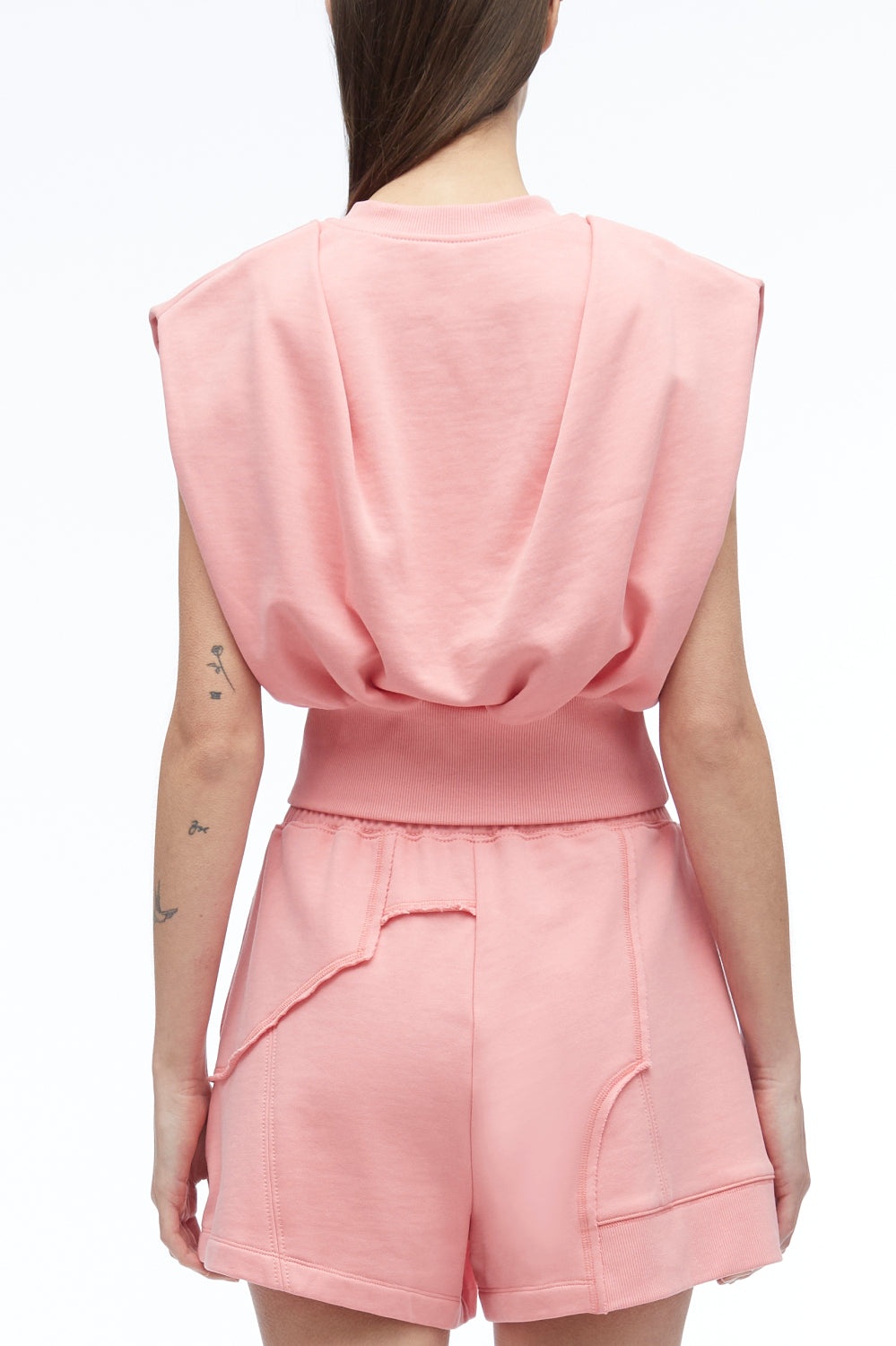 Sleeveless French Terry Top - 5