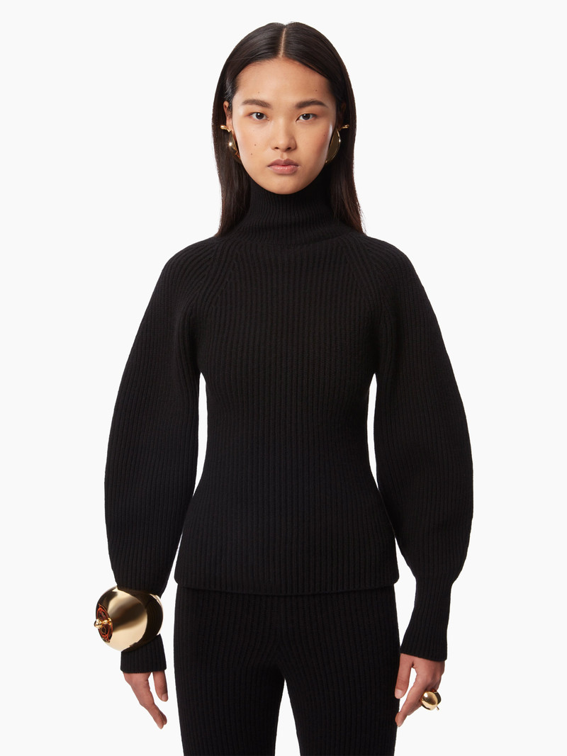 NINA RICCI COCOON SLEEVE TURTLENECK SWEATER outlook
