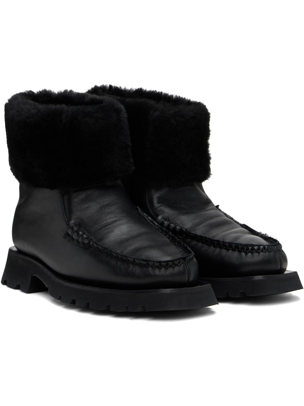 Black Armenta Boots - 4