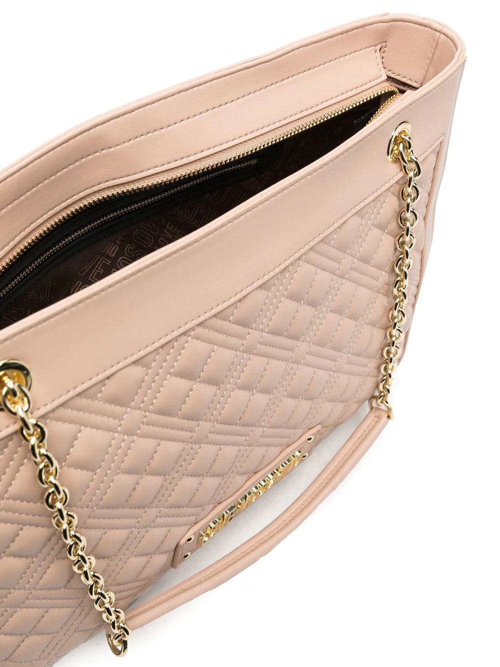 quilted faux-leather shoulder bag - 5