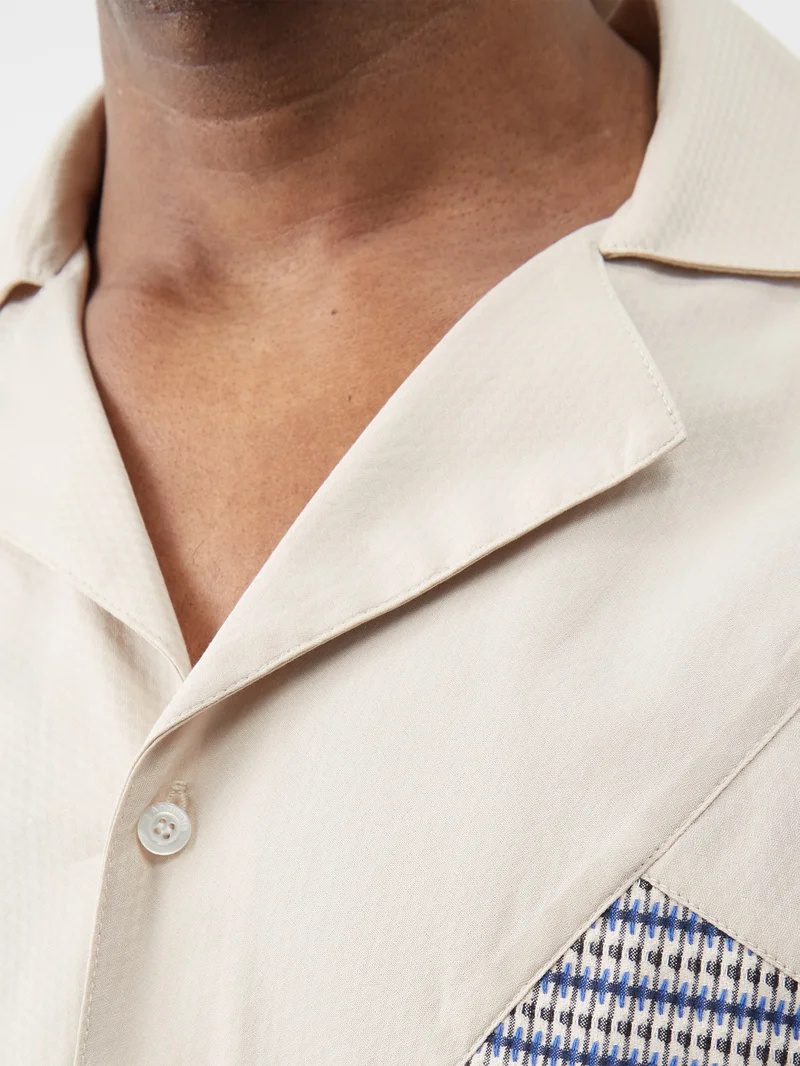 Khorba cotton-blend short-sleeved shirt - 5
