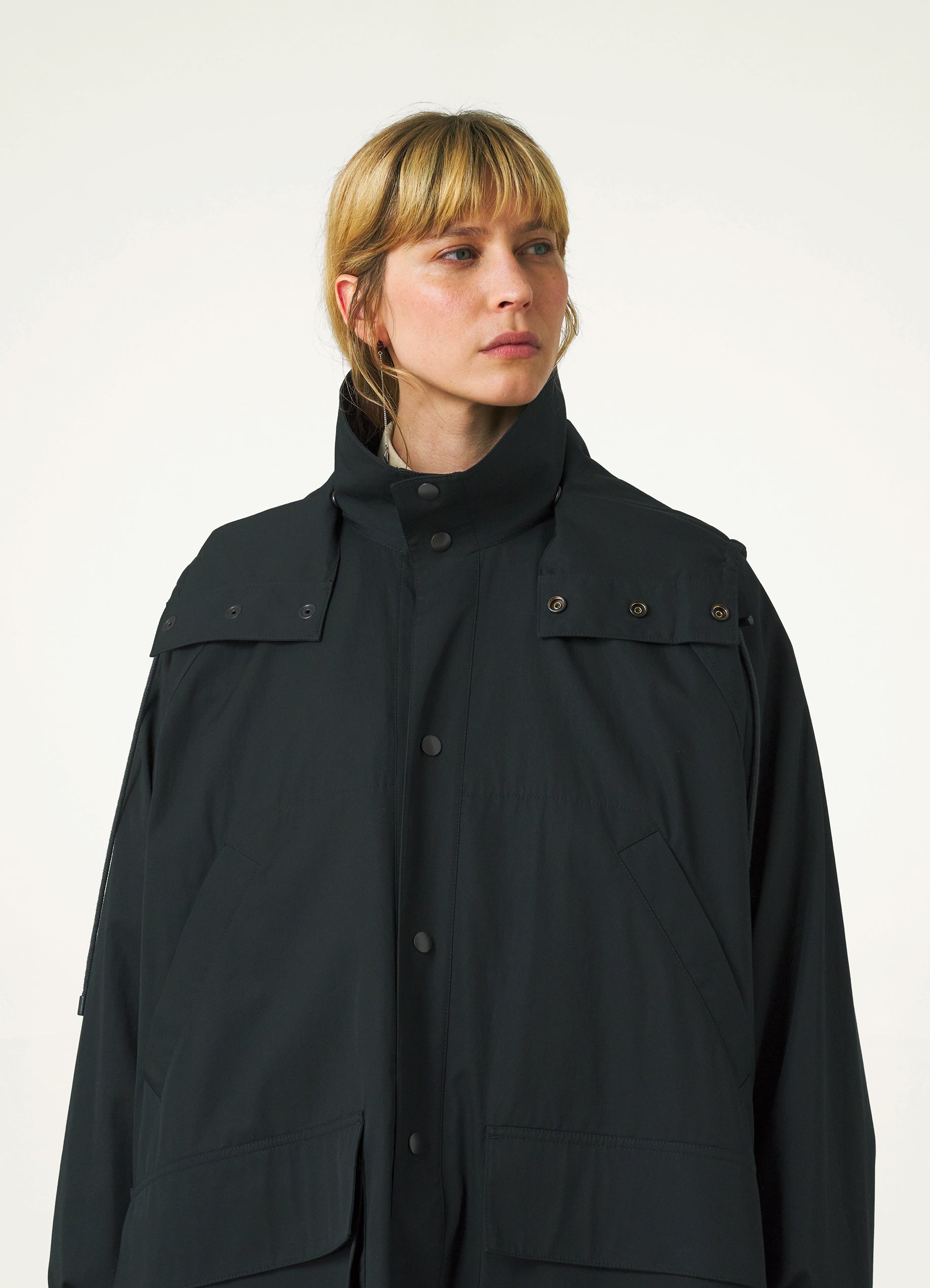 RAINCOAT WITH DETACHABLE HOOD - 5