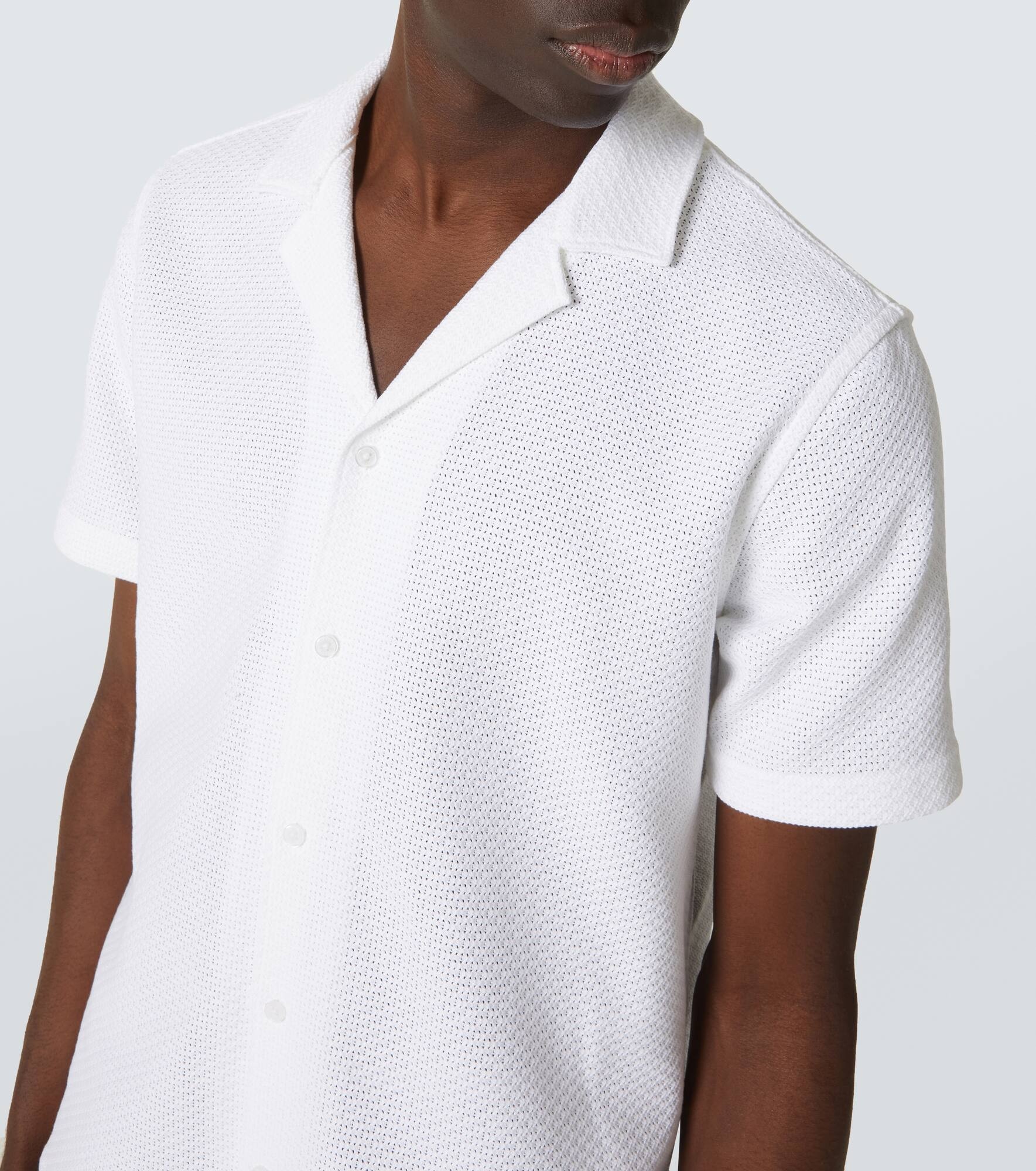 Maitan cotton bowling shirt - 6