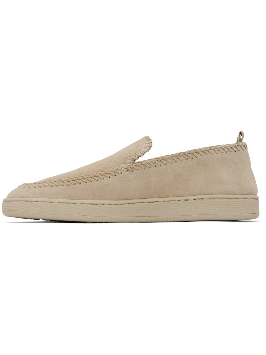 Beige Herbie 011 Loafers - 3