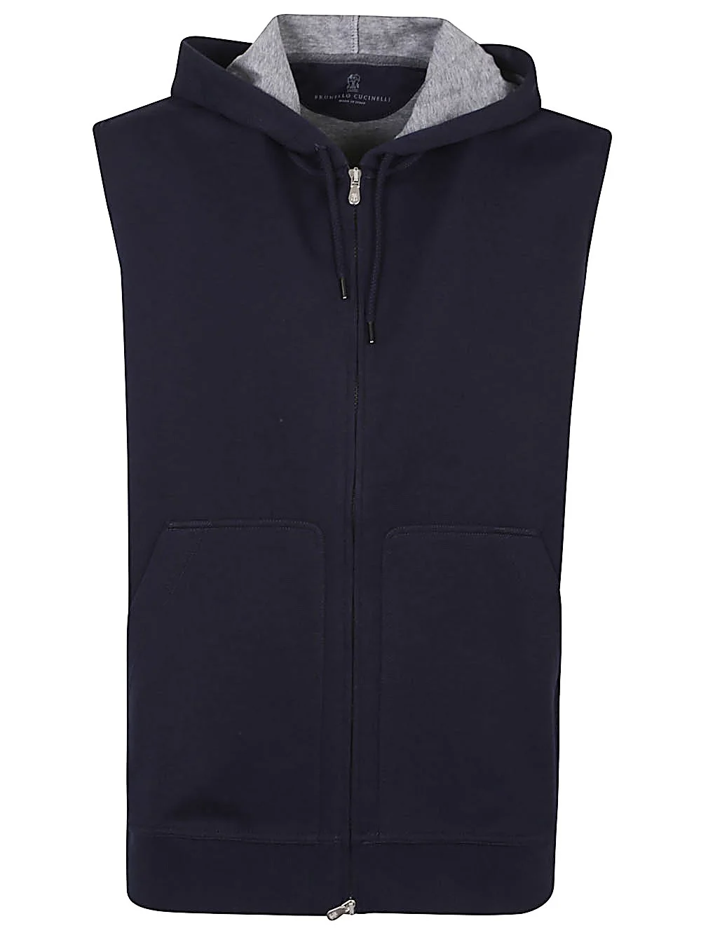 Sleeveless hoodie - 1