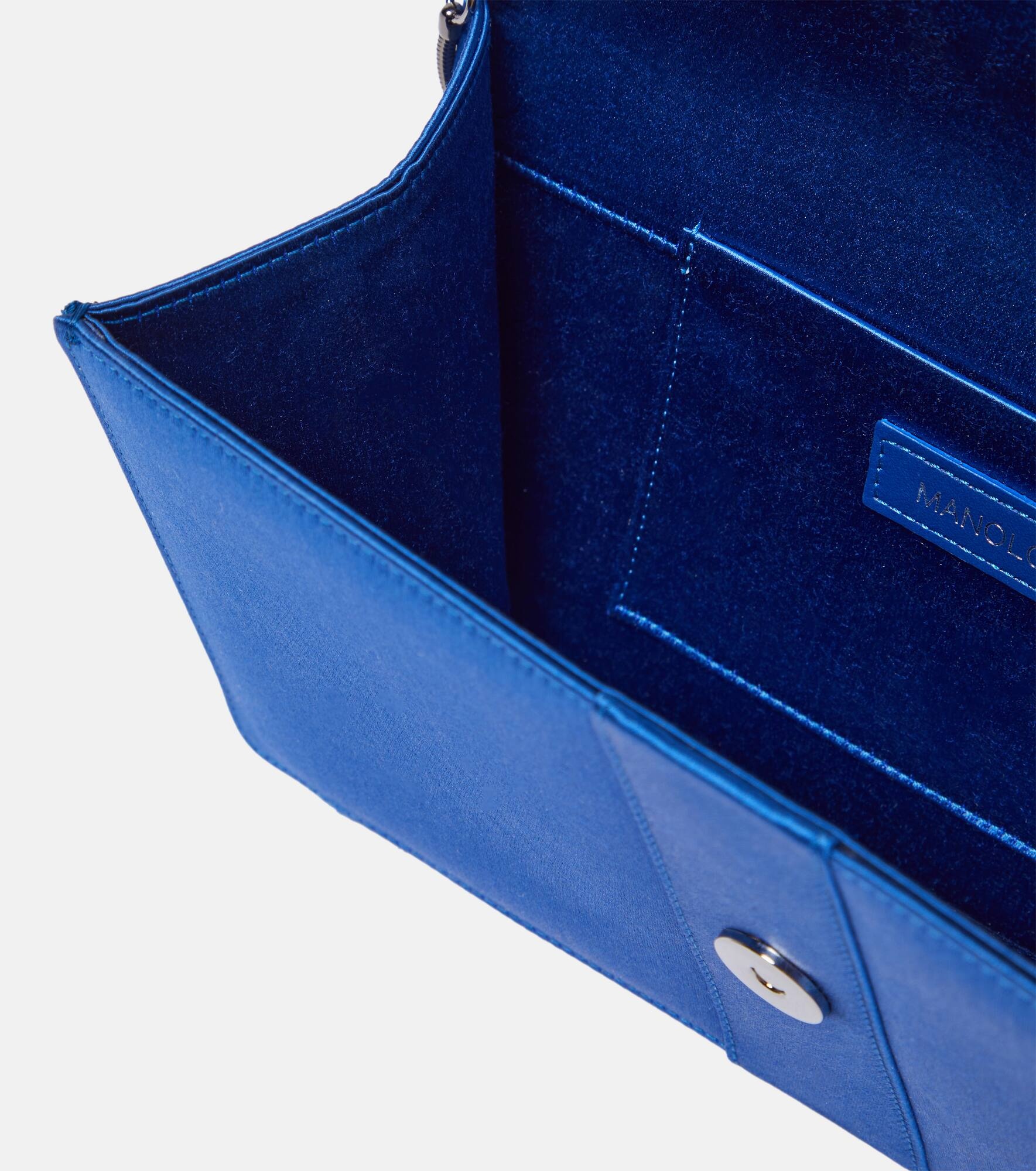 Capri embellished satin clutch - 3
