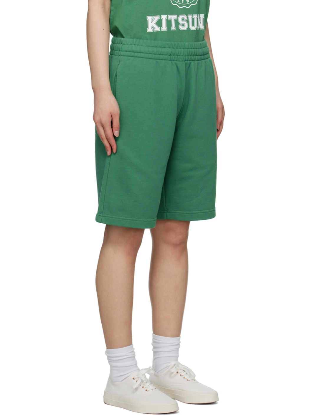 Green Hotel Olympia Edition Crest Shorts - 2