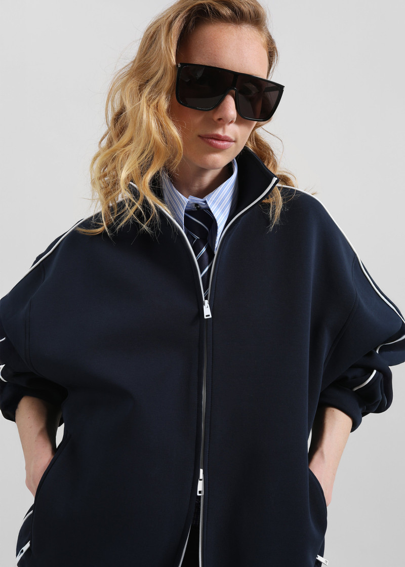 Nayen Zip-Up Jacket - Navy 12