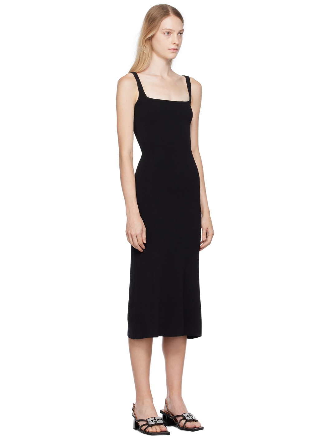 Black Paityn Midi Dress - 2