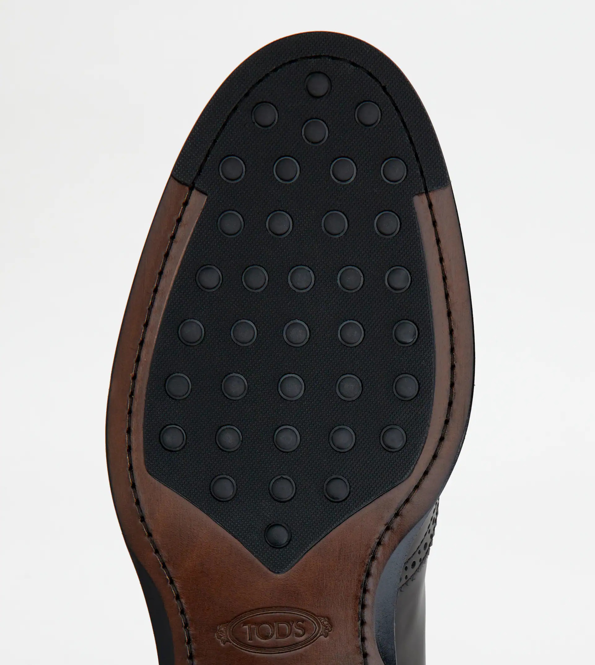 ANKLE BOOTS IN LEATHER - BLACK - 4