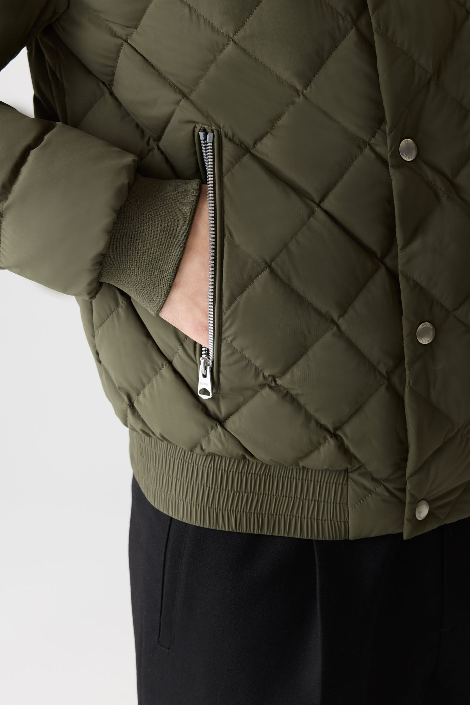 BODHI Down Quilted Blouson-Style Jacket - 5