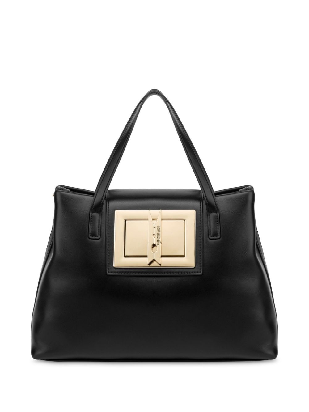 logo-engraved tote bag - 1